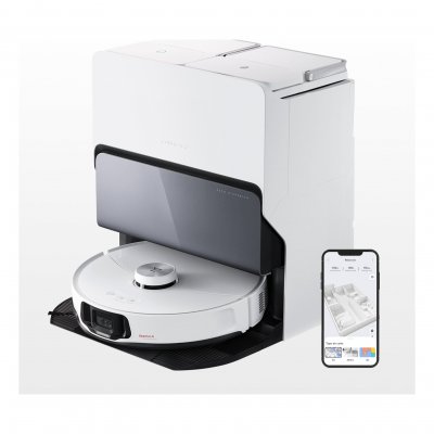 ROBOROCK Robot aspirateur  S8 MaxV Ultra blanc