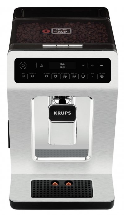 KRUPS Robot caf&eacute; 15 bars noir/argent - ea891d10 ea891d10