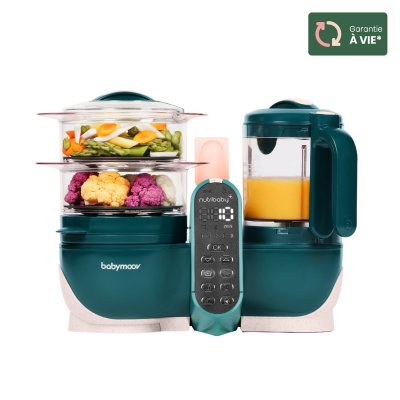 BABYMOOV Robot culinaire  nutribaby plus vert 2,2 l