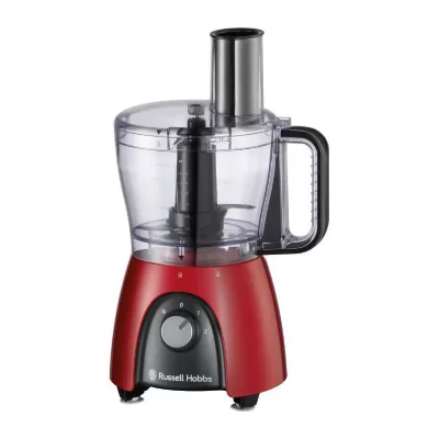 RUSSELL HOBBS Robot culinaire - RUSSEL HOBBS - Desire Red - 600 W - 2 vitesses + pulse - Rouge 