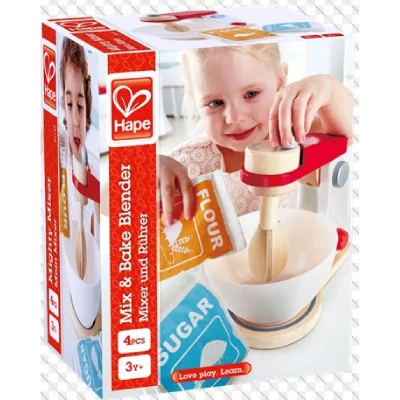 HAPE Robot de cuisine blanc en bois - 
