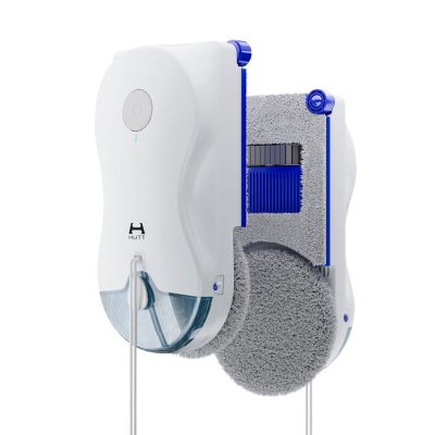 HUTT Robot De Nettoyage De Vitres - W10 - 10 Cm/s - R&eacute;servoir 80 Ml - 65 Db - Blanc