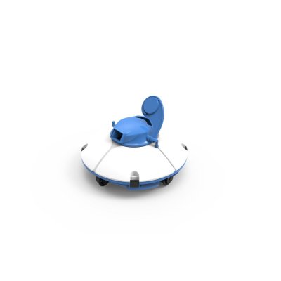 BESTWAY Robot de piscine sur batterie Frisbee bleu - 