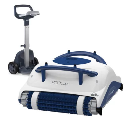 DOLPHIN Robot electrique de piscine fond et parois avec chariot - Pool up + caddy