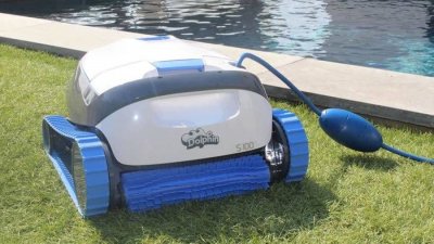 DOLPHIN BY MAYTRONICS Robot electrique de piscine fond et parois - S100 - DOLPHIN