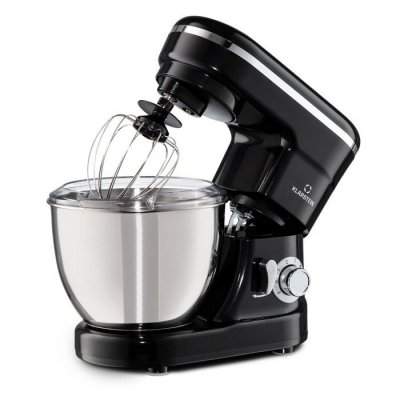KLARSTEIN Robot m&eacute;nager - Bella Mini - Robot culinaire - 1200W - 6 vitesses - 4L - Noir