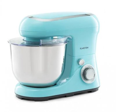 KLARSTEIN Robot m&eacute;nager - Bella Pico 2G - Robot m&eacute;langeur - 1300W - 6 vitesses - 5L - Bleu