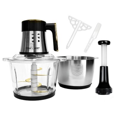 GENERIQUE Robot Multifonction 3en1 Avec 2 Bols De 3l 200w Comfy Nest Cnfp2x3