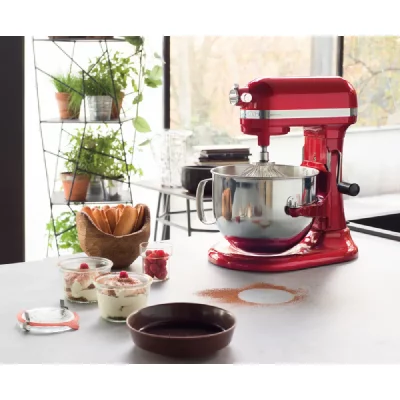 KITCHENAID robot multifonction de 6,9L 500W pomme d'amour argent 5KSM7580XECA 