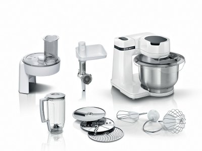 BOSCH Robot multifonction et p&acirc;tissier MUM2 - MUMS2EW30 - Blanc