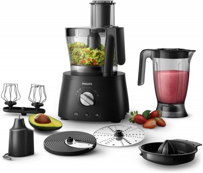 PHILIPS Robot Multifonction  HR7776/90 Noir 