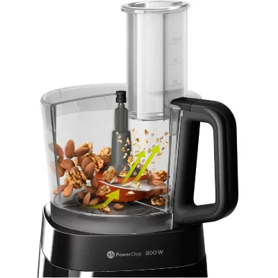 PHILIPS robot multifonctions 1.5l 800w noir - hr7510/10 