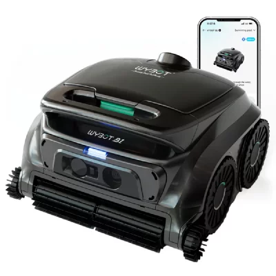WYBOT Robot nettoyeur de piscine sans fil  B1 - Noir
