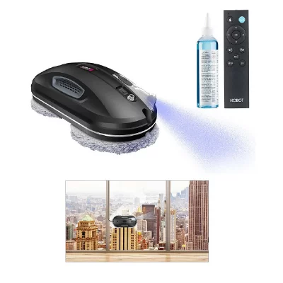 SICHLER Robot nettoyeur de vitres &agrave; fonction Bluetooth et pulv&eacute;risation PR-200