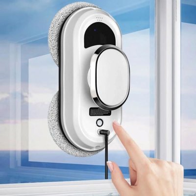 SYTEH Robot nettoyeur de vitres &eacute;lectrique nettoyage automatique