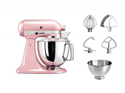 KITCHENAID Robot p&acirc;tissier  5KSM175PSESP ARTISAN Rose Romantique