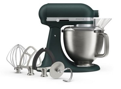 KITCHENAID Robot p&acirc;tissier  Artisan plus 5KSM50PKVEPP Vert sapin
