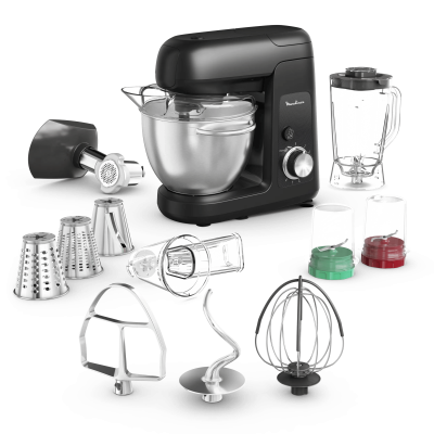 MOULINEX Robot p&acirc;tissier  Bake Partner noir QA525810
