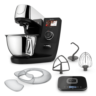 MOULINEX Robot p&acirc;tissier  I-Coach Touch QA951810 1200 W Noir et Silver