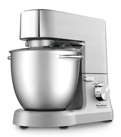 MOULINEX Robot p&acirc;tissier multifonctions 6.7l 1500w silver  qa810d01