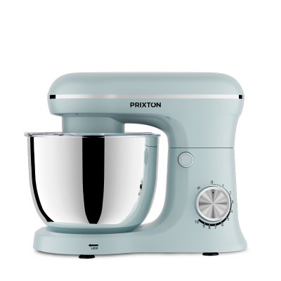 PRIXTON Robot P&acirc;tissier  KR250 Multifonctions 5 litres 1500W 10 Vitesses 3 accessoires Matte Blue