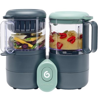 BABYMOOV Robot pr&eacute;paration b&eacute;b&eacute;  Nutribaby One 500 W Gris 