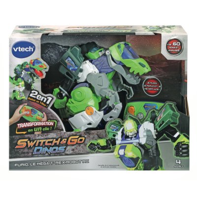 VTECH Robot radiocommand&eacute;  Switch et Go Dinos Furio M&eacute;ga T-Rex