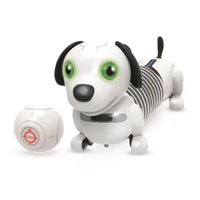 SILVERLIT Robot t&eacute;l&eacute;command&eacute; - Junior Robo Dackel