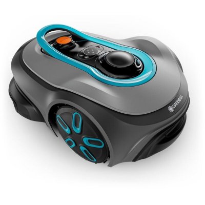GARDENA Robot tondeuse sans fil p&eacute;riph&eacute;rique Smart Sileno Free 1000  18V 1000m&sup2;