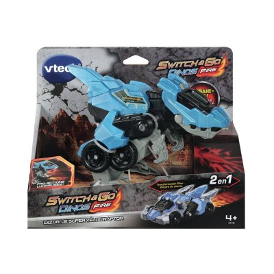 VTECH Robot  Switch and Go Dinos Fire Lazor Le Super V&eacute;lociraptor
