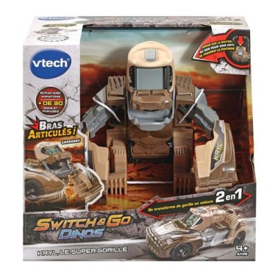VTECH Robot  Switch and Go Dinos Kryl, le super gorille