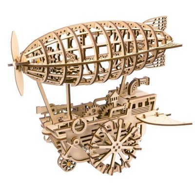 ROBOTIME  kit de construction dirigeable bois beige 229-pi&egrave;ces