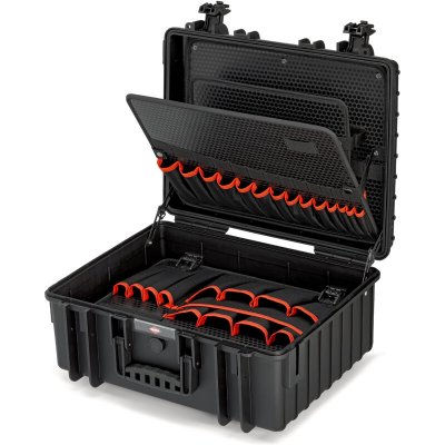 KNIPEX Robust 34 00 21 36 LE pour &eacute;lectricien Valise d'outillage non &eacute;quip&eacute;e