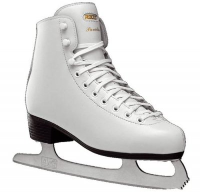 ROCES  paradis Lama patinage artistique blanc