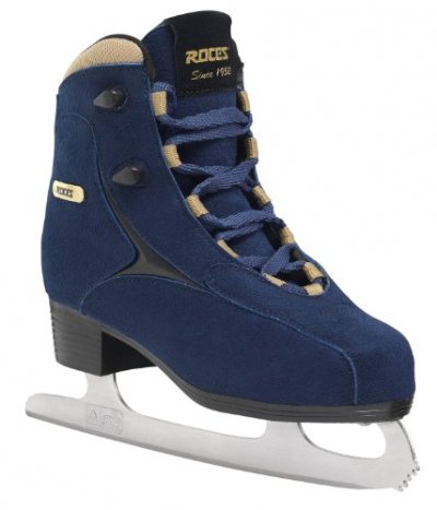 ROCES  Patins &agrave; Glace Caje pour Femme Bleu/Or 36