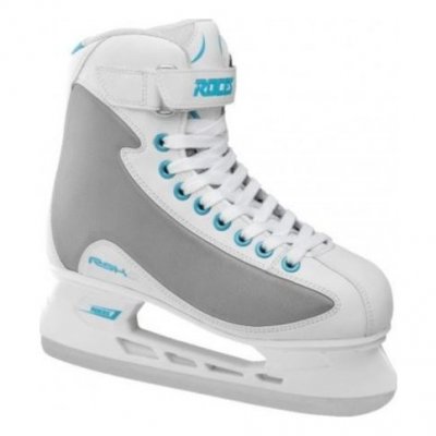 ROCES  Patins &agrave; Glace pour Femme RSK 2 - Blanc/Bleu - Pointure 40