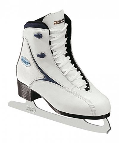 ROCES  Rfg1 Patins &agrave; Glace - Blanc Cass&eacute; - Blanco/Azul, 35 EU