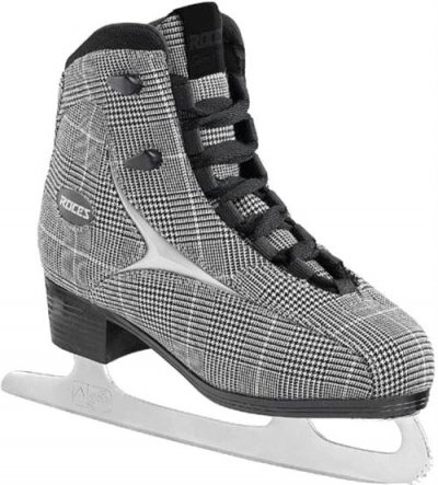 ROCES  V&eacute;rifiez le patinage dames britanniques noir / blanc 37