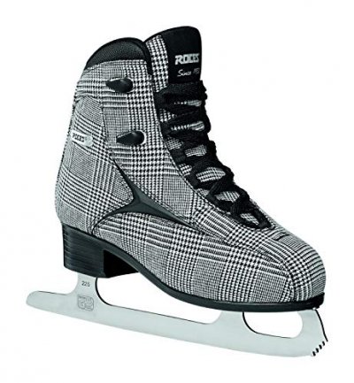 ROCES  V&eacute;rifiez le patinage dames britanniques noir / blanc 38