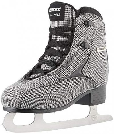 ROCES  V&eacute;rifiez le patinage dames britanniques noir / blanc 39