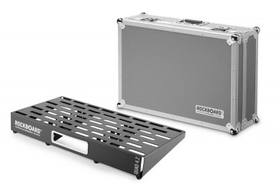 ROCKBOARD  QUAD 4.2 with Flight Case - Etuis pour effets guitares