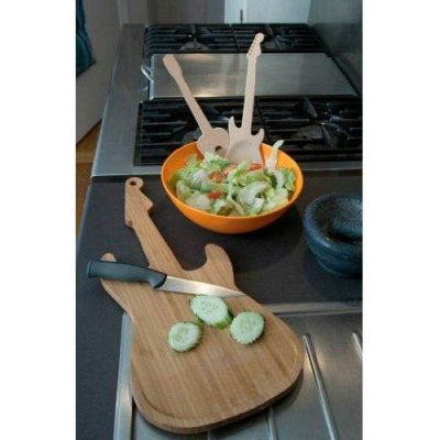 KIKKERLAND Rockin electric guitar chopping board