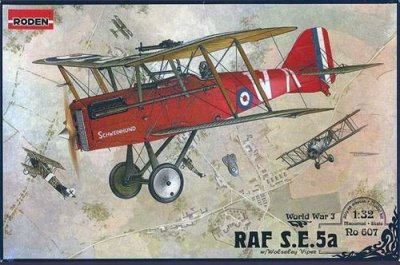 RODEN  607 Kit de mod&eacute;lisation RAF S.E.5a avec Wolseley Viper