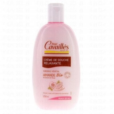 CAVAILLES Rog&eacute; Cavaill&egrave;s Cr&egrave;me de Douche Relaxante Amande & Rose 250ml