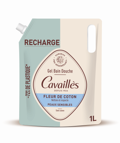 CAVAILLES Rog&eacute; Cavaill&egrave;s - Fleur de coton Gel douche 1000 ml unisex