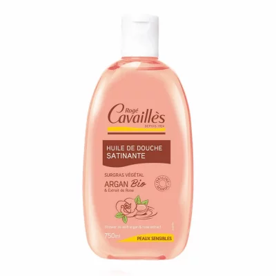 ROGE CAVAILLES Rog&eacute; Cavaill&egrave;s Huile de Douche Satinante Argan & Rose 750ml