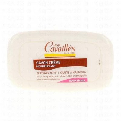 CAVAILLES Rog&eacute; Cavaill&egrave;s Savon Cr&egrave;me Beurre de Karit&eacute; & Magnolia 115g