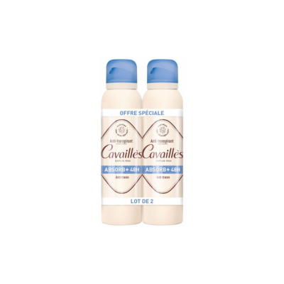 ROGE CAVAILLES ROG&Eacute;CAVAILL&Egrave;S D&eacute;odorant Absorb+ lot de 2 spray de 150ml
