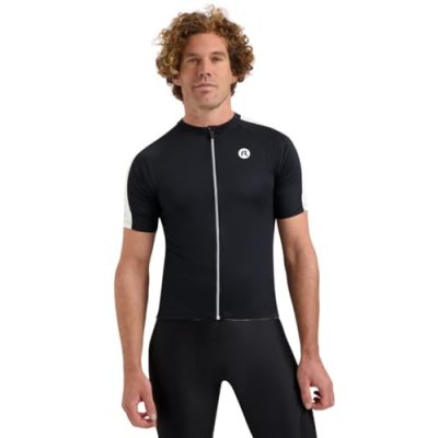 ROGELLI  Cycling Jersey Explore Homme, Noir/Blanc, XXL