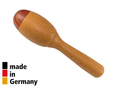 ROHEMA  Maracas H&ecirc;tre Bubinga 18cm Tonalit&eacute; M&eacute;dium - &Eacute;veil Musical